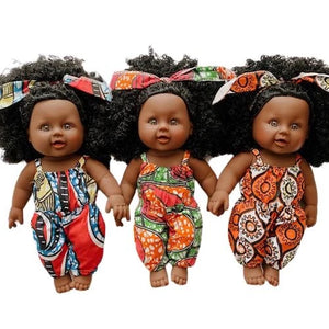Curly hair dolls