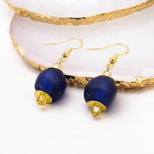 Load image into Gallery viewer, (Wholesale) Swing earring - Navy
