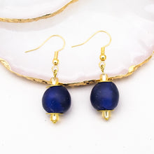 Load image into Gallery viewer, (Wholesale) Swing earring - Navy
