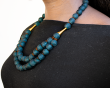 Load image into Gallery viewer, (Wholesale) Medium &#39;Rise and Shine&#39; necklace - Teal
